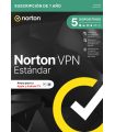 NORTON VPN STANDARD ES 1 USER 5 DEVICE 12MO GENERIC RSP MM GUM