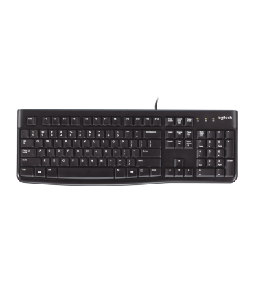 TECLADO LOGITECH K120 EN INGLES USB NEGRO