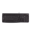 TECLADO LOGITECH K120 EN INGLES USB NEGRO