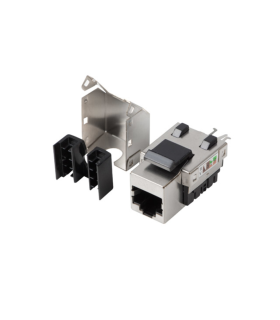 CONECTOR KEYSTONE LANBERG RJ45 A LSA CAT6 FTP 90 GRADOS