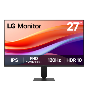 MONITOR LG 27U411A B 27 FHD 100HZ VA CURVO HDR10 USB C NEGRO