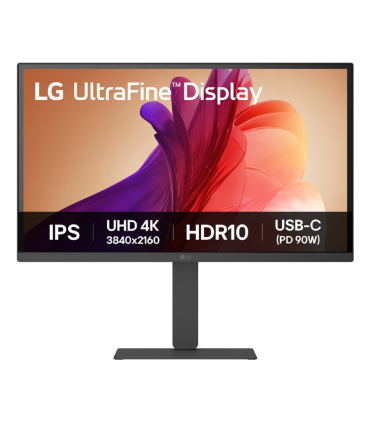 MONITOR PROFESIONAL LG ULTRAFINE 27U730A B 27 4K MULTIMEDIA REGULABLE NEGRO