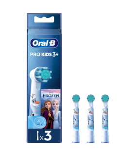 ACCESORIO DENTAL BRAUN ORAL B KIDS FROZEN BLANCO PACK 3 UDS