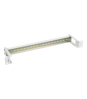 CARRIL DE MONTAJE LANBERG DIN TS 35 PARA RACK 19 1U GRIS