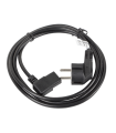 CABLE DE ALIMENTACION LANBERG SCHUKO CEE 7/7 A IEC320 C13 ACODADO 3M