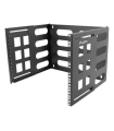 ARMARIO RACK LANBERG MURAL 19" 8U PLEGABLE Y AJUSTABLE 497X400/240 NEGRO
