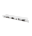 PATCH PANEL LANBERG 24 PUERTOS 1U 19" CAT.6 FTP GRIS