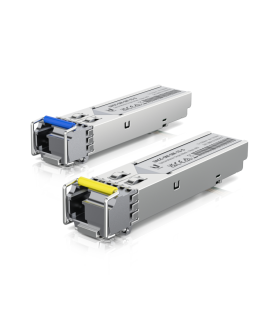 MODULO SFP UBIQUITI UACC OM SM 1G S 2 UFIBER TRANSCEIVER SM 2PACK BIDI