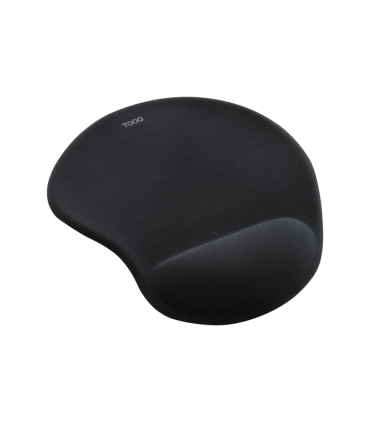 ALFOMBRILLA RATON TOOQ ERGONOMICA GEL NEGRO