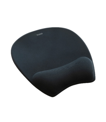 ALFOMBRILLA RATON TOOQ ERGONOMICA MEMORY FOAM NEGRO