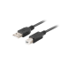 CABLE LANBERG IMPRESORA USB A MACHO USB B MACHO 20 1M CON FERRITA CAJA RETAIL