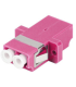 ADAPTADOR FIBRA OPTICA LANBERG MULTI LC UPC DUPLEX OM4