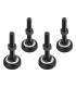 SET LANBERG 4 PATAS M10 PARA ARAMRIOS RACK
