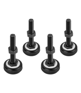 SET LANBERG 4 PATAS M10 PARA ARAMRIOS RACK