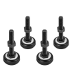 SET LANBERG 4 PATAS M10 PARA ARAMRIOS RACK