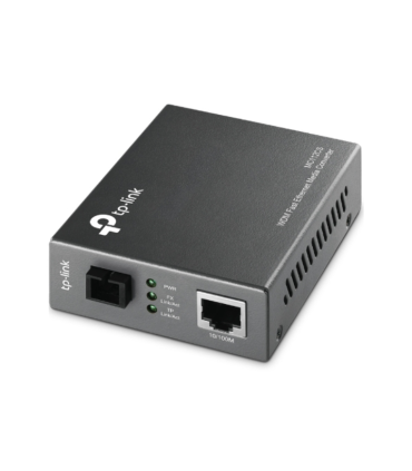 CONVERTIDOR TP LINK RJ45 10 100 A FIBRA MONOMODO SC