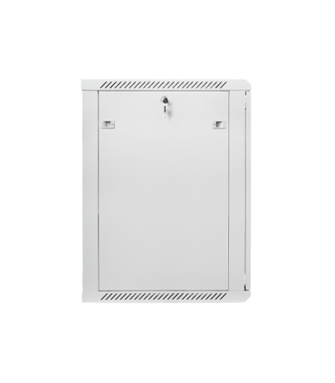 ARAMRIO LANBERG MURAL RACK 19 18U 600X600 FLAT PACK V2 PUERTA CRISTAL GRIS