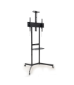 SOPORTE SUELO TOOQ RUEDAS "NEFERTITI" 37-70" NEGRO