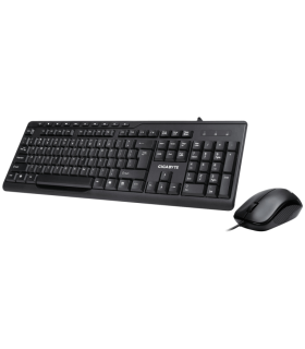 COMBO TECLADO RATON GIGABYTE KM6300 NEGRO USB
