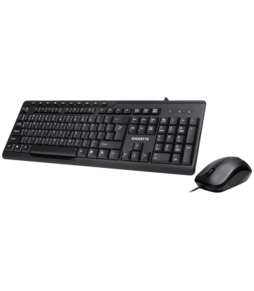 COMBO TECLADO RATON GIGABYTE KM6300 NEGRO USB