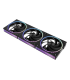 VENTILADOR ZALMAN ZM DF120 A3 BLACK ARGB 1X VENT 120MM