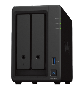 DEEP LEARNING SYNOLOGY NVR DVA1622 STANDALONE NVR 16 CANALES