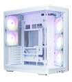 CAJA ZALMAN P60 WHITE ATX 3 XVENT 120MM ARGB 2XUSB 3.0 NEGRO S/N FUENTE