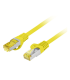 CABLE RED LANBERG LATIGUILLO CAT6A S FTP LSZH CU 05M AMARILLO FLUKE PASSED