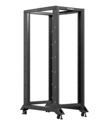 ARMARIO LANBERG ABIERTO RACK 19 32U 600X1000 NEGRO