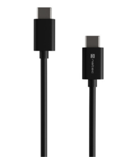 CABLE 20 NATEC USB C MACHO MACHO PD 100W 2M NEGRO RETAIL