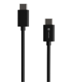 Cable USB Natec Prati NKA-2147, USB-C macho a USB-C macho, USB 2.0 (480 Mbps), carga de 100 W, E-Marker, 2 m, negro
