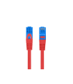 CABLE RED LANBERG LATIGUILLO CAT.6A S/FTP LSZH CCA 0.5M ROJO FLUKE PASSED