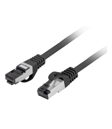 CABLE RED LANBERG LATIGUILLO CAT81 S FTP LSZH CU 1M NEGRO FLUKE PASSED