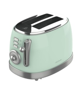 TOSTADOR VERTICAL CECOTEC TOAST AND TASTE 800 VINTAGE LIGHT GREEN V