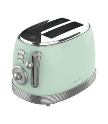 TOSTADOR VERTICAL CECOTEC TOAST AND TASTE 800 VINTAGE LIGHT GREEN V