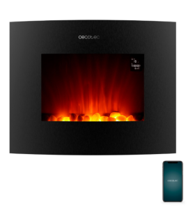 CHIMENEA ELECTRICA CECOTECREADYWARM 2650 CURVED FLAMES CONNECTED