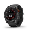 SMARTWATCH GARMIN FENIX 7X PRO SOLAR GRIS CORREA NEGRA