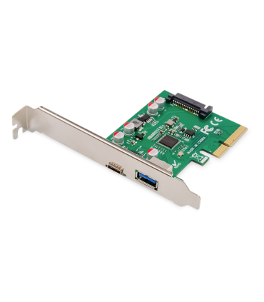 DIGITUS TARJETA PCIE USB TYPE C USB A