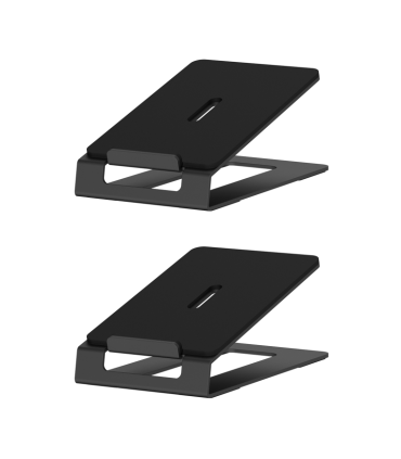 SOPORTE UNIVERSAL AISENS SOBREMESA ALTAVOCES NEGRO