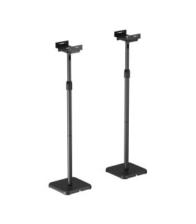 SOPORTE UNIVERSAL AISENS SUELO GIRATORIO E INCLINABLE ALTAVOCES NEGRO