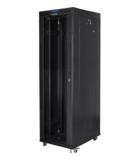 ARMARIO LANBERG RACK 19 42U 800X800 FLAT PACK NEGRO PUERTA CRISTAL CON LCD