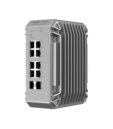 SWITCH INDUSTRIAL RUIJIE MANAGED POE 8G RJ45 2 SFP GIGABIT LAYER2