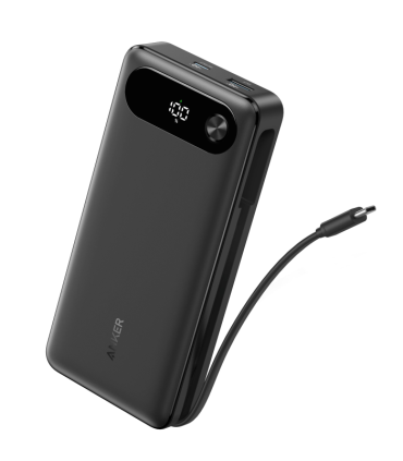POWERBANK ANKER 20000 MAH 87W CON CABLE USB C INTEGRADO