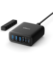 CARGADOR SOBREMESA ANKER DE ESCRITORIO 112W 6 PUERTOS NEGRO