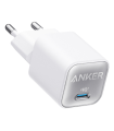 CARGADOR DE PARED ANKER ZOLO 30W 1 PUERTO USB-C BLANCO