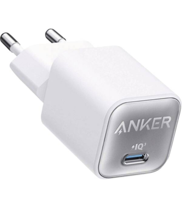 CARGADOR DE PARED ANKER NANO USB C DE PARED 30W BLANCO