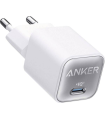 CARGADOR DE PARED ANKER NANO USB-C DE PARED 30W BLANCO