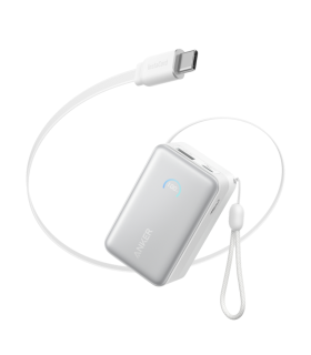 POWERBANK ANKER NANO 10000 MAH 45W CON CABLE USB C RETRACTIL
