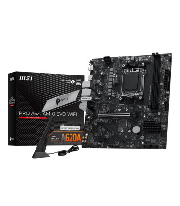 PLACA BASE MSI PRO A620AM G EVO WIFI AMD DDR5