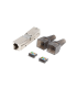 CONECTOR LANBERG ADAPTADOR 2X RJ45 CAT6A FTP PLUG 8P8C TOOL LESS